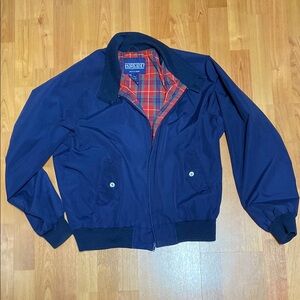 Vintage Blue Bomber Jacket
